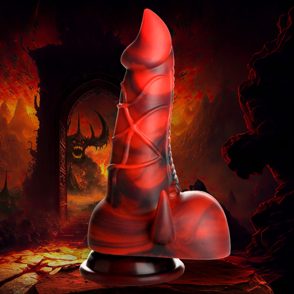 Horny Devil Demon Silicone Dildo