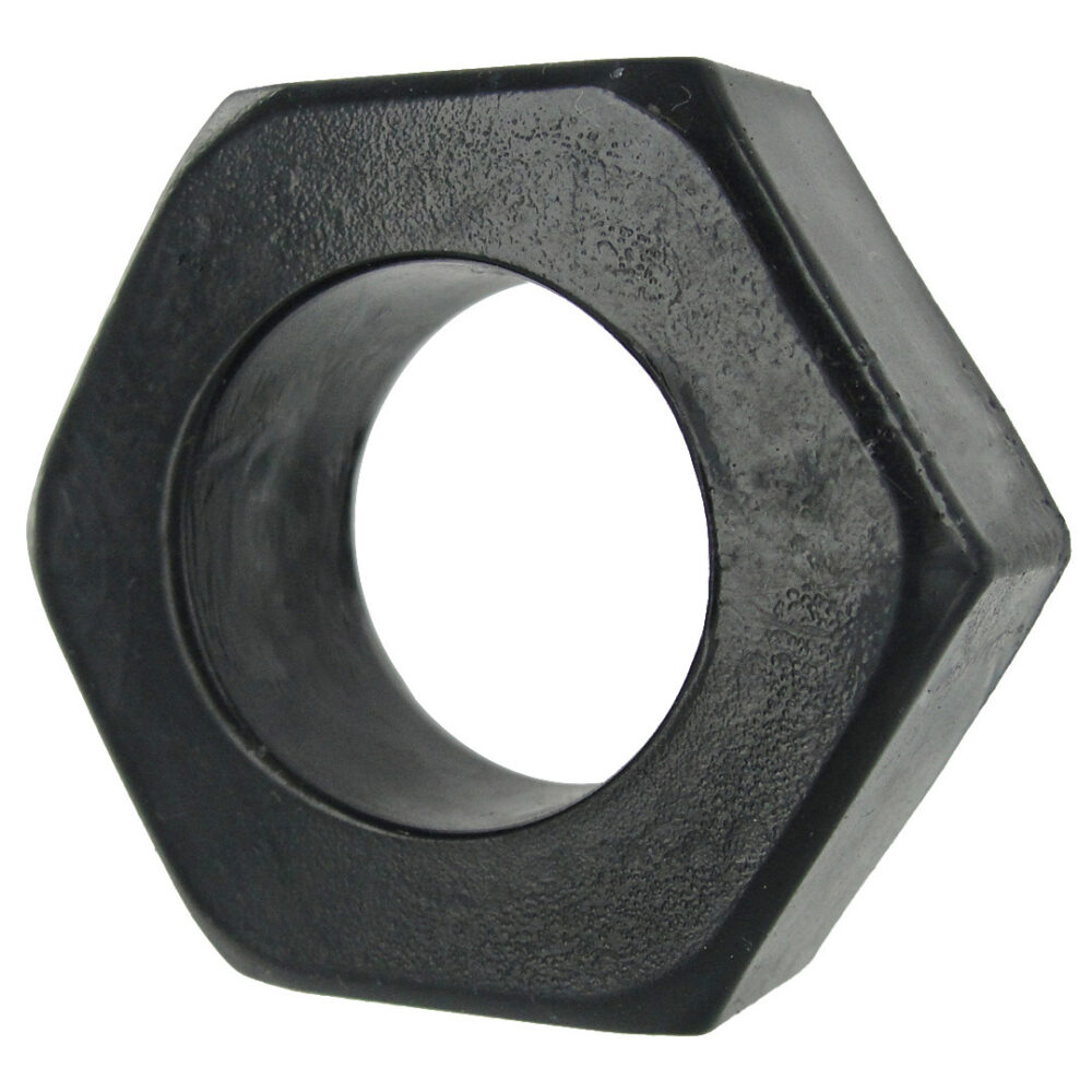 HexNut Cock Ring - Black