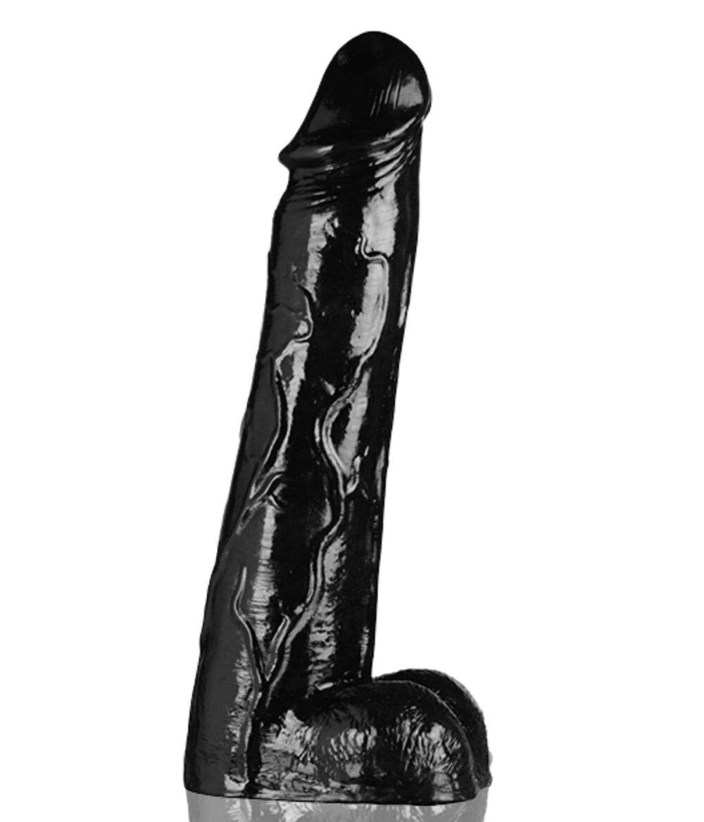 Moby Huge 3 Foot Tall Super Dildo - Black