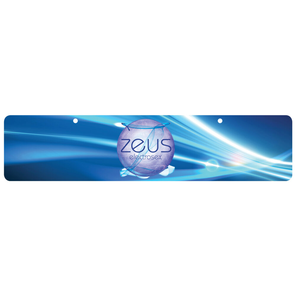 Zeus Electrosex Display Sign